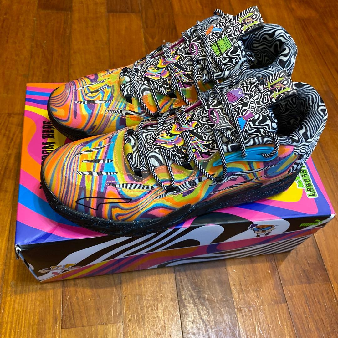 PUMA MB.03 デクスターズ・ラボ 28cm MELO x DEXTER'S LAB MB.03 Big Kids' Basketball Shoes | PUMA