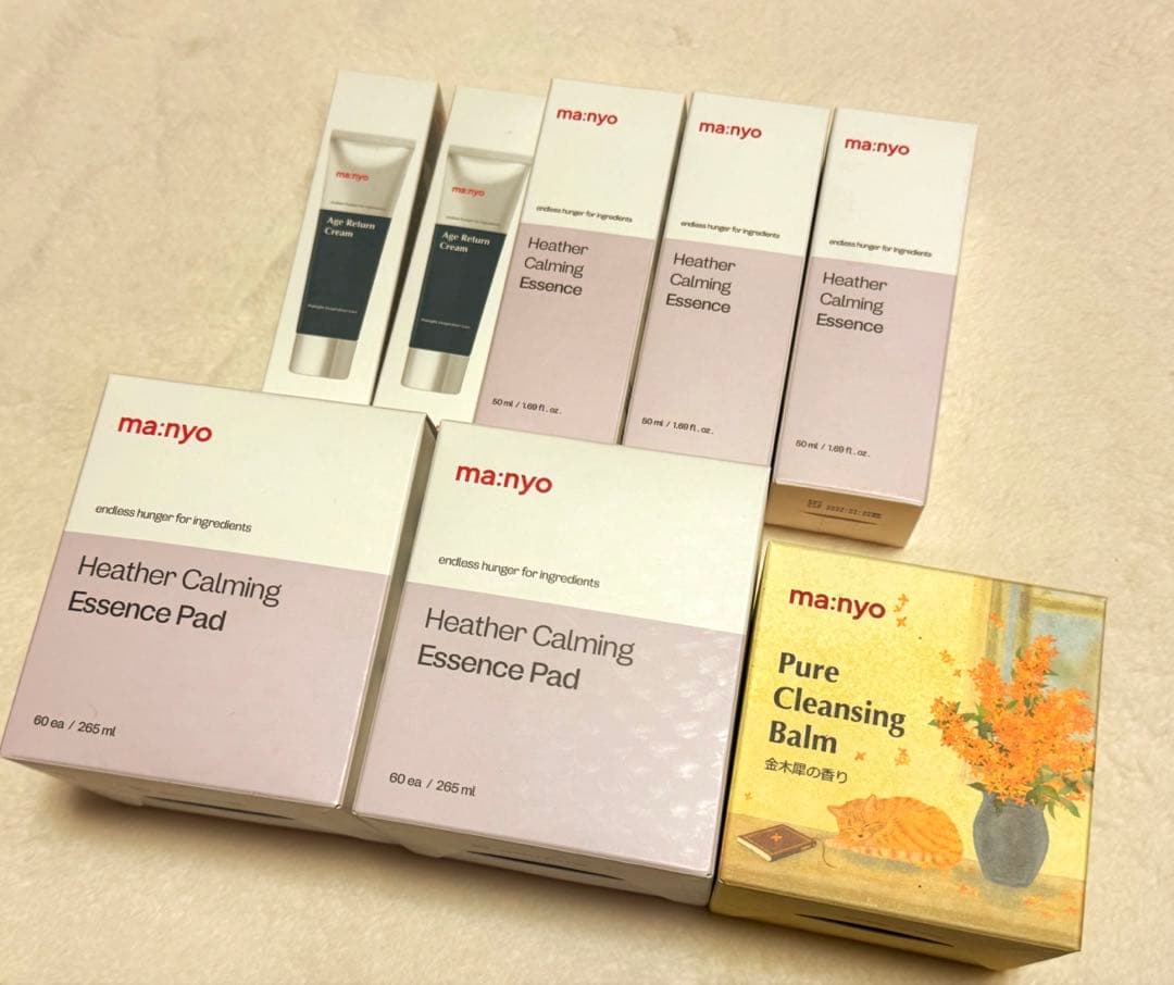 ma:nyo スキンケア 8点セット セブン‐イレブンに韓国発スキンケアブランド『manyo(マニョ)』登場