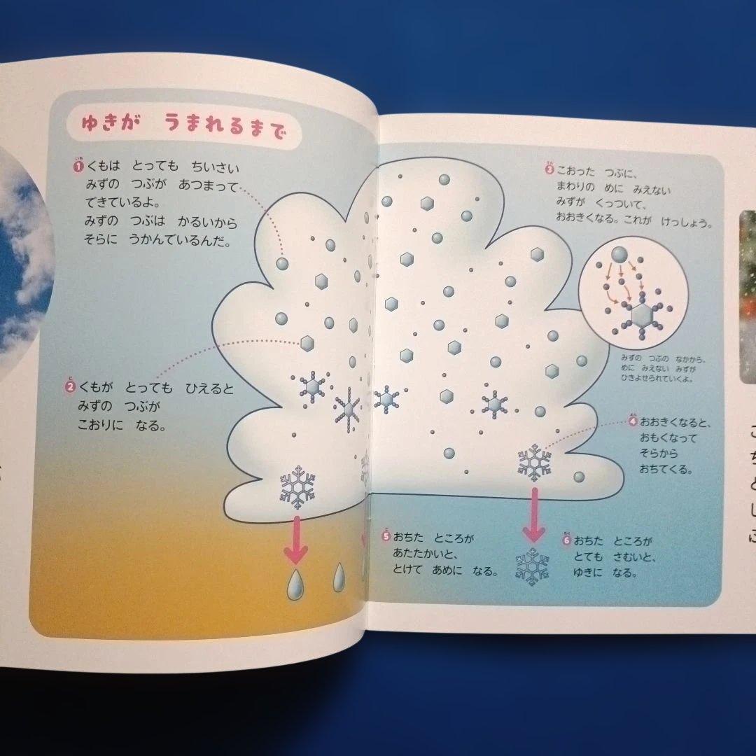 ビッグサイエンス　キンダーブックしぜん　ゆき　ゆきってなあに？