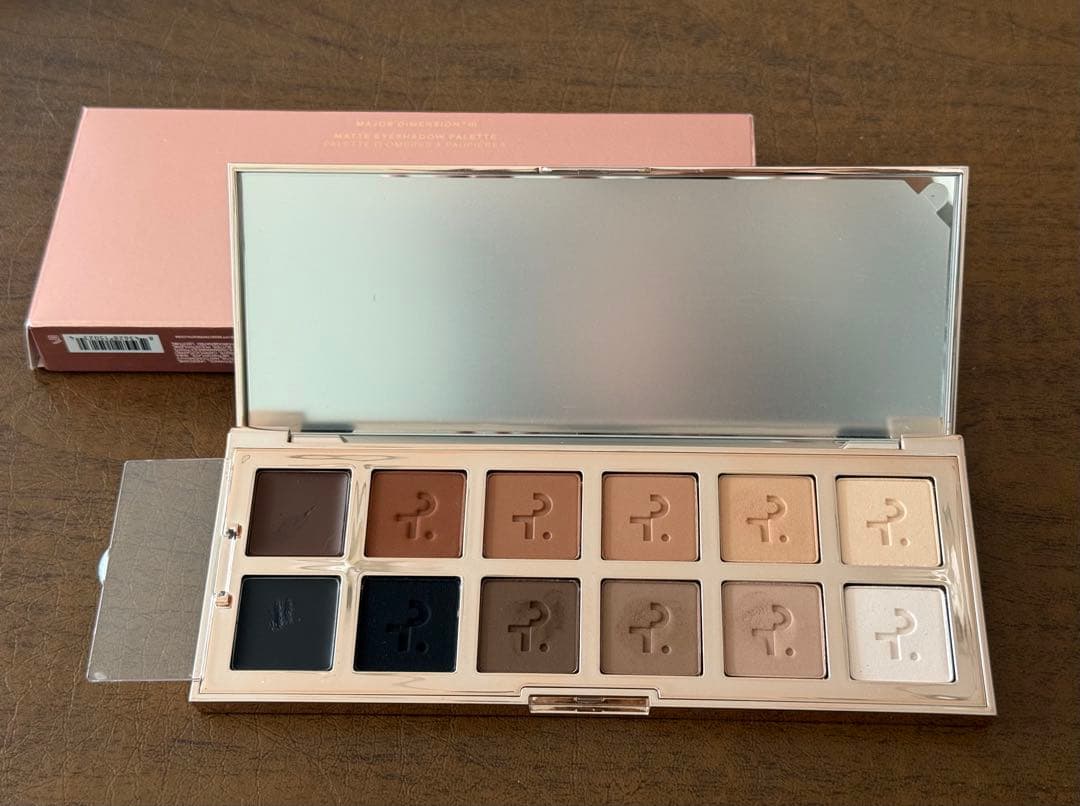 Patrick Ta オールマット アイシャドウパレット Major Dimension Essential Artistry Edit Eyeshadow Palette