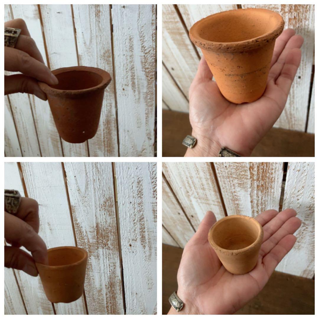 ヴィンテージ た小さな可愛い テラコッタポット 植木鉢 14個セット