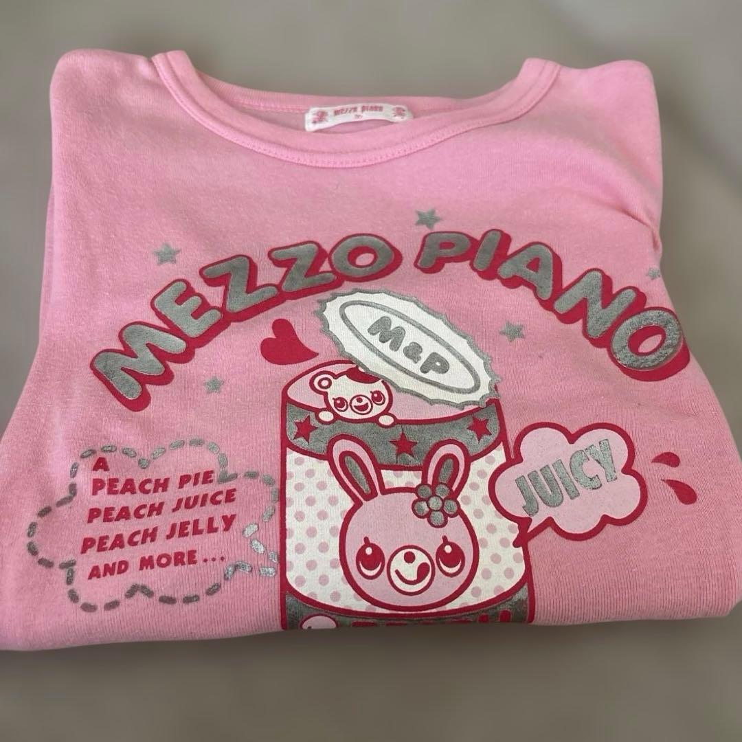 メゾピアノ mezzo piano みみぽぽちゃん ロンT - メルカリ