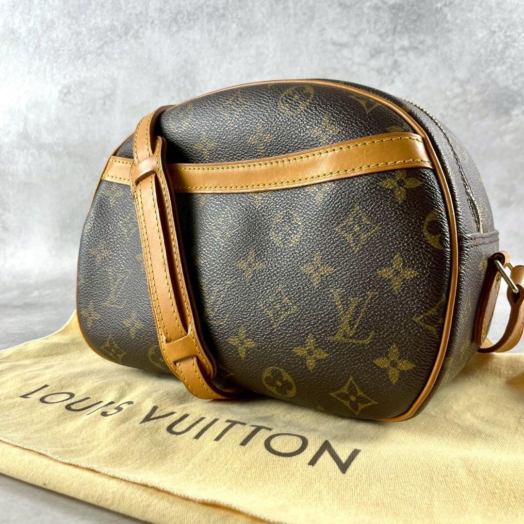 極美品⭐︎ルイヴィトン ブロワ モノグラム ショルダーバッグ M51221 ルイ・ヴィトン LOUIS VUITTON ブロワ M51221 ブラウン モノグラム