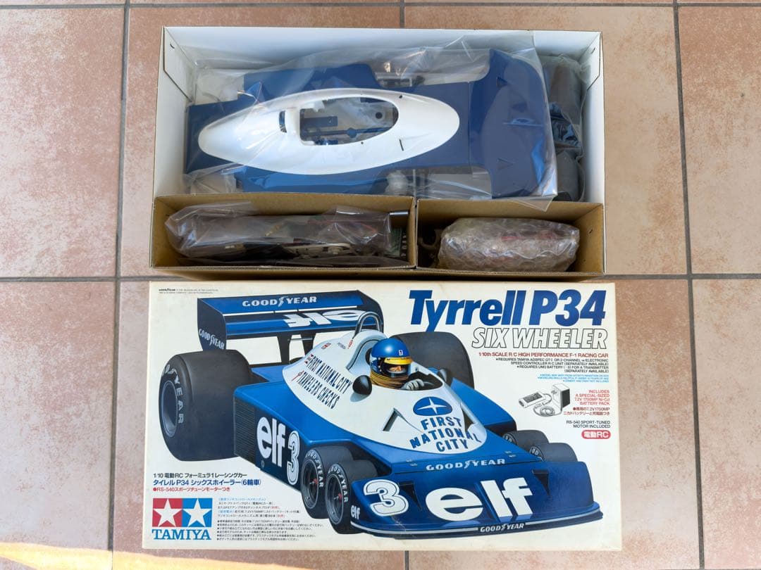 ホビーラジコン TAMIYA 49154 Tyrrell P34 SIX WHEELER TAMIYA 1/10 R/C Tyrrell P34 SIX WHEELER 1977 ARGENTINE GP タミヤ