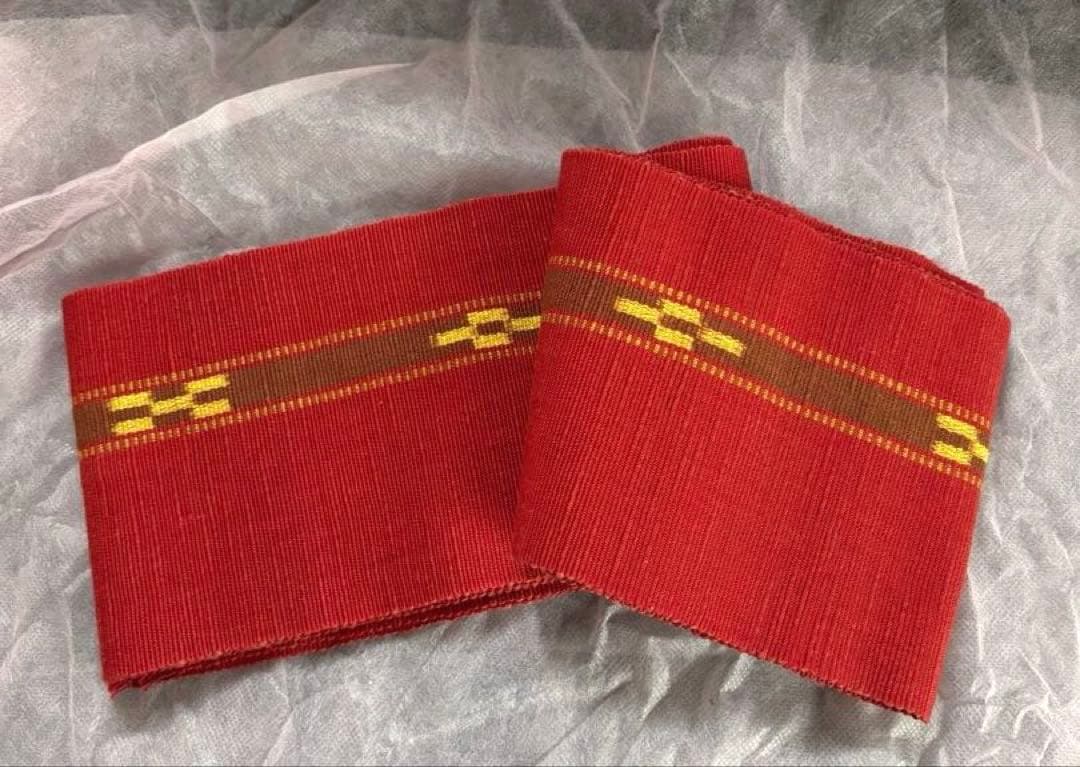 ふゆび様　ミンサー手織り半幅帯 楽天市場】ミンサー織 半巾帯 みんさ 半幅帯 みんさ織 手織り 四寸帯