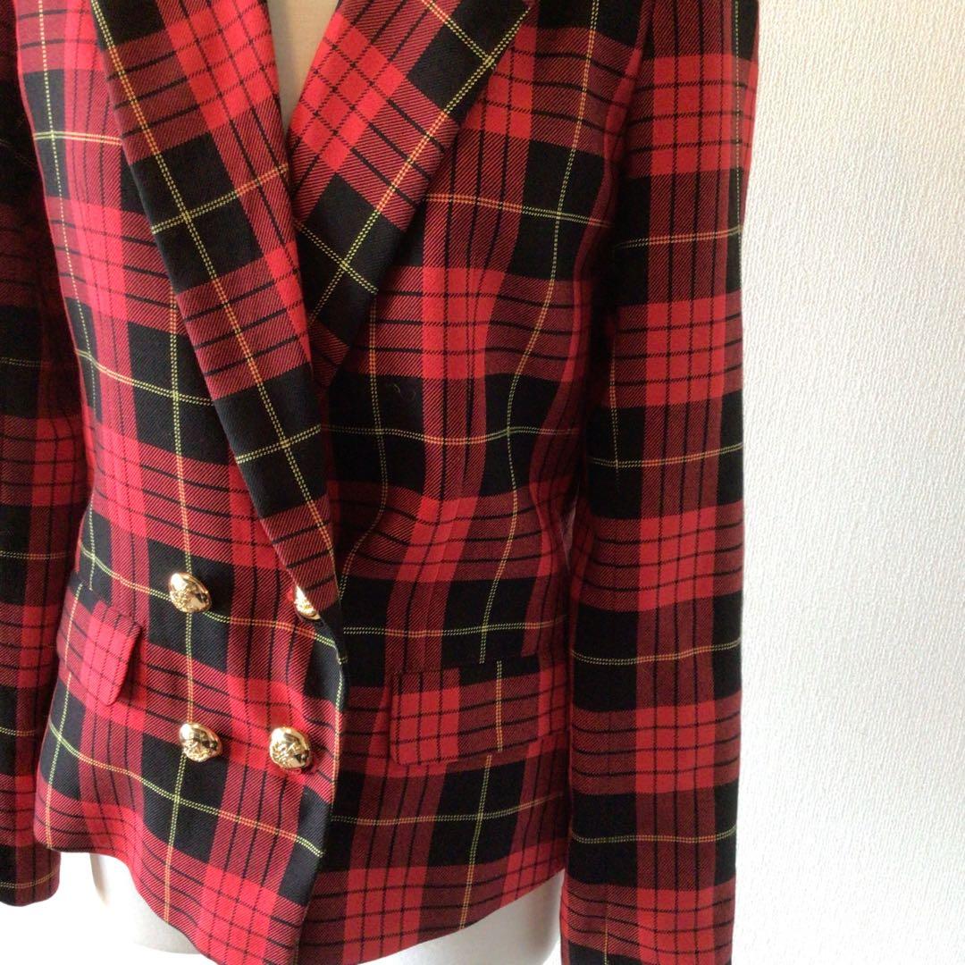 y2k 赤タータンチェックセットアップ グランジフェアリー NANA 原宿00s