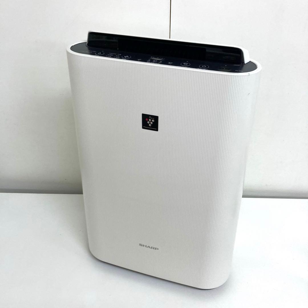 B133-48 SHARP 加湿空気清浄機 KC-R50-W 加湿空気清浄機 プラズマクラスター7000 ホワイト系 KC-P50-W [適用畳