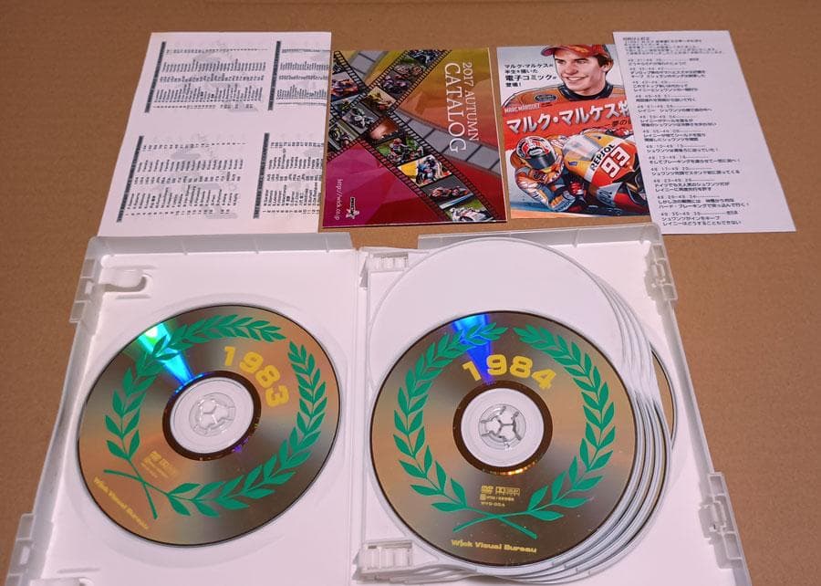 DVD10枚組　WGP　1983-1992　年間総集編　トールケース版