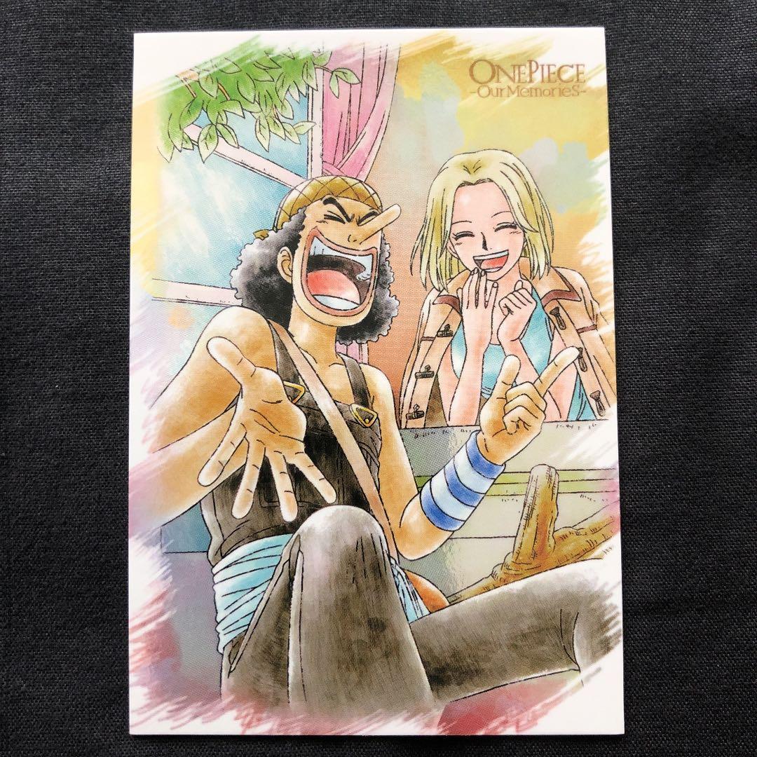 ワンピース ウエハース カード our memories ウソップ カヤ - メルカリ