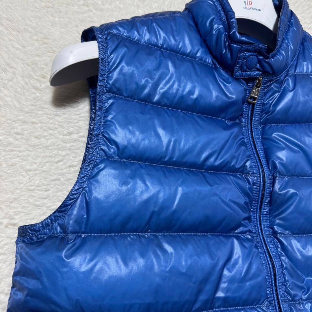 美品】MONCLER GUI GILETモンクレールダウンベスト 2 ブルー - メルカリ