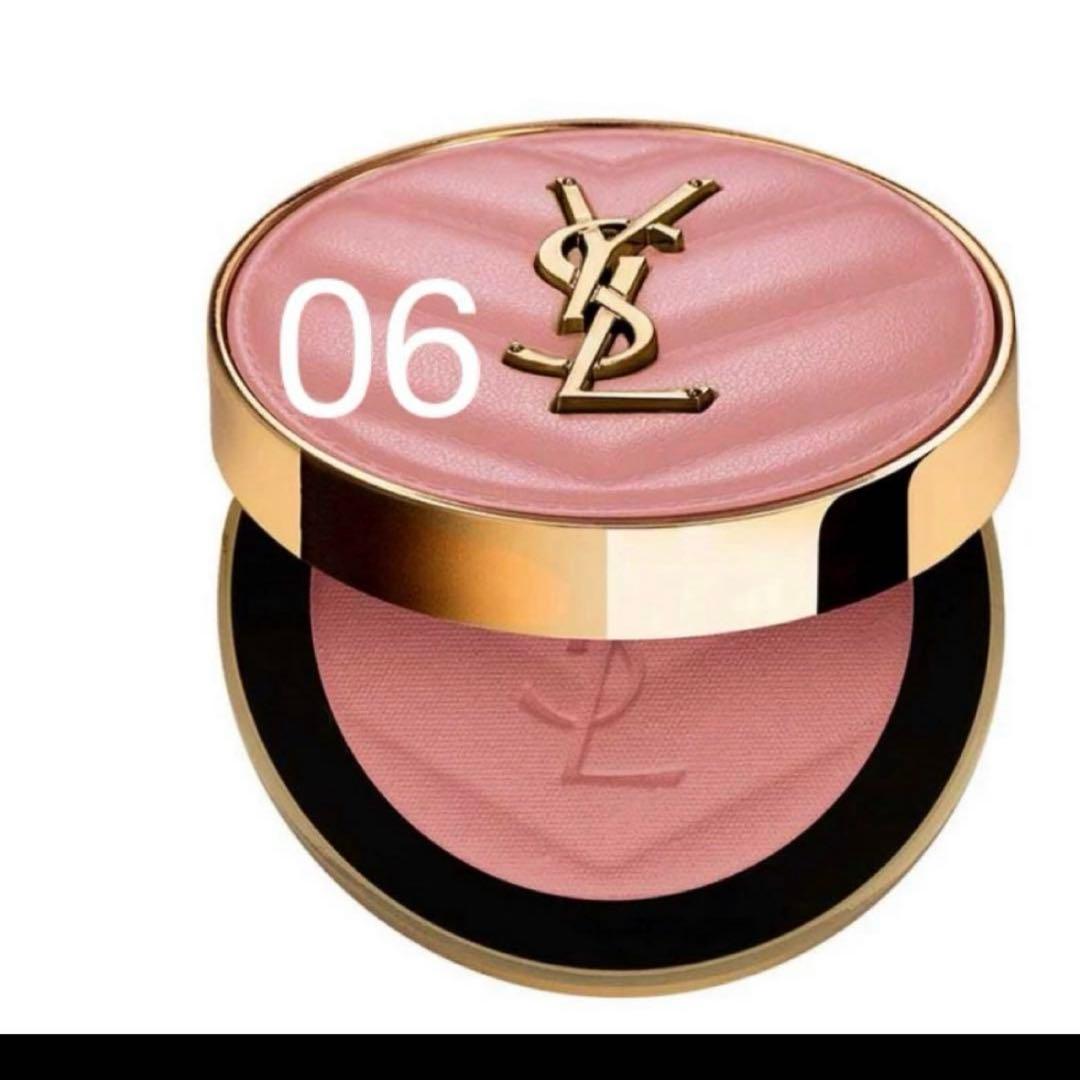 YSL メイクミー　ブラッシュパウダー　06 ローズヘイズ YSL メイクミーブラッシュ パウダー 06 ROSE HAZE / YVES SAINT