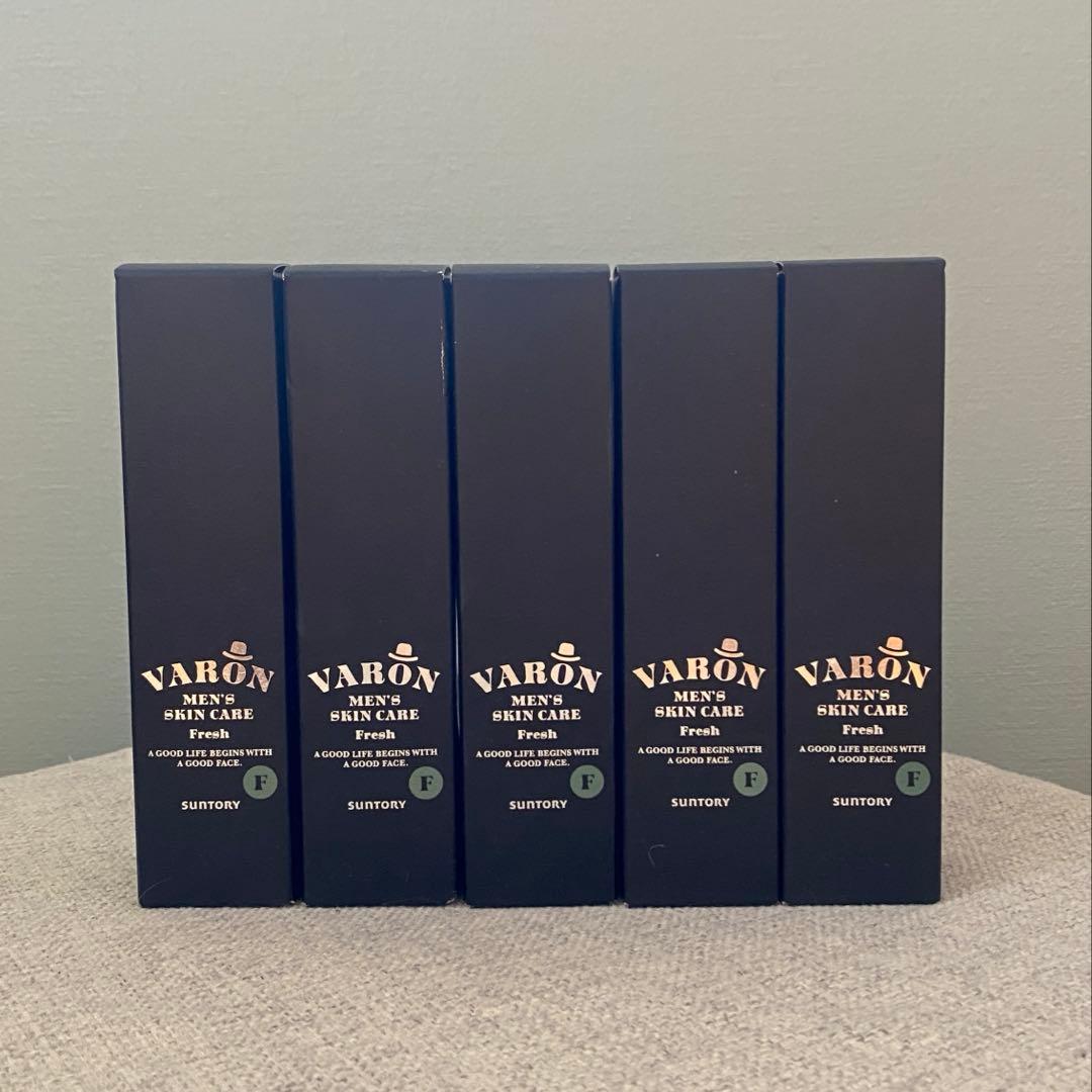 【新品未開封】メンズスキンケア乳液 VARONヴァロン 40ml 5本セット 大人の男性向けオールインワンスキンケア商品「VARON（ヴァロン