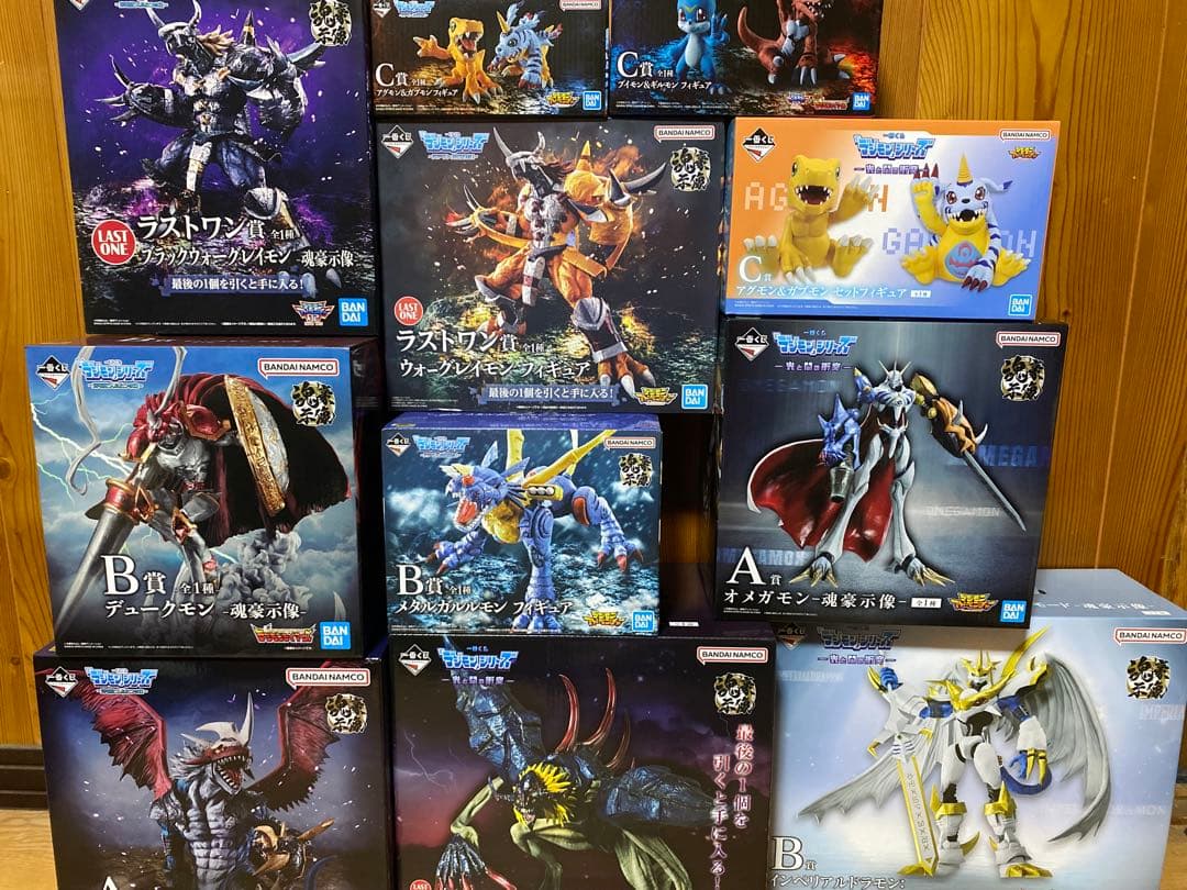 ヒ*ロ様 一番くじ　デジモンシリーズ　魂豪示像　フィギュア賞　コンプリート デジモン」シリーズ新作一番くじが発売決定！魂豪示像シリーズの