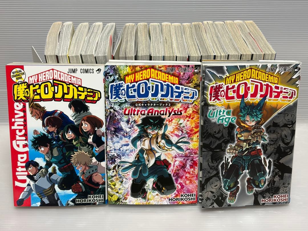僕のヒーローアカデミア 42巻全巻＋ファンブック3冊 - メルカリ