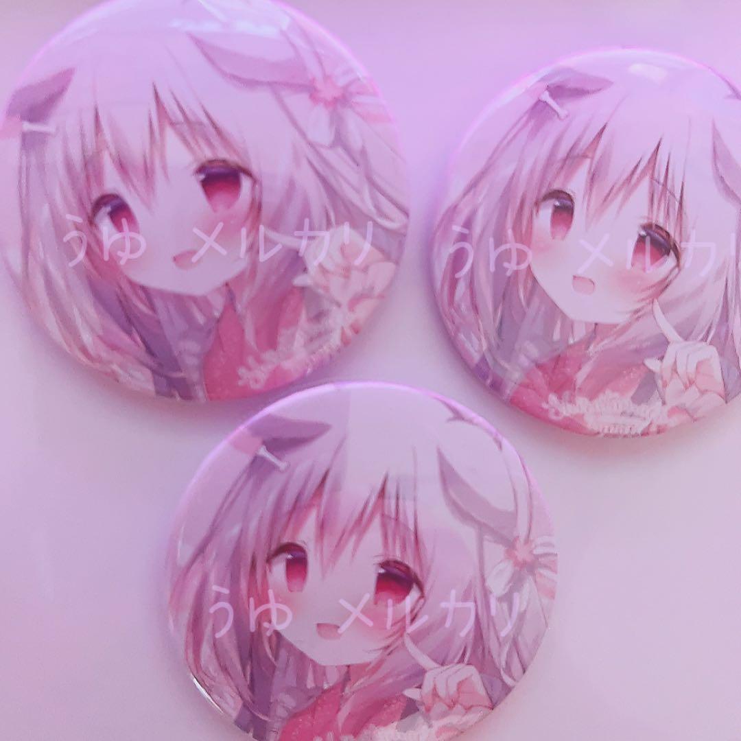 レア✩C103 ꒰ঌしらたま 先生໒꒱ 看板娘 缶バッジコレクション