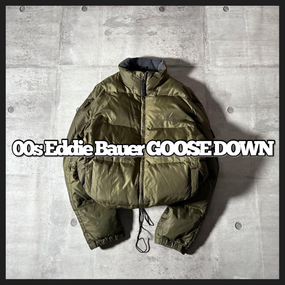 ジャケット・アウター Eddie Bauer premium  down y2k 00s 00s EDDIE BAUER エディーバウアー y2k パフジャケット ダウン - メルカリ