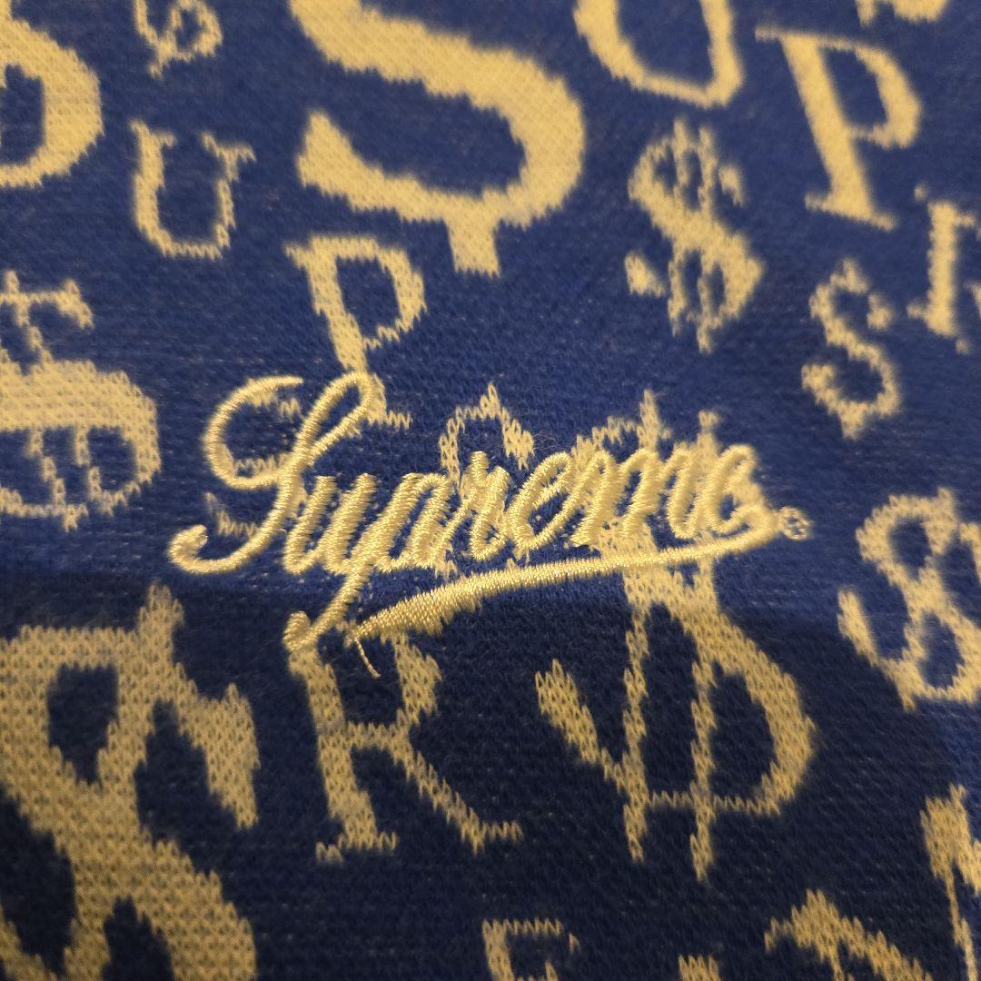 Supreme Currency Jacquard Zip L/S Polo L - メルカリ