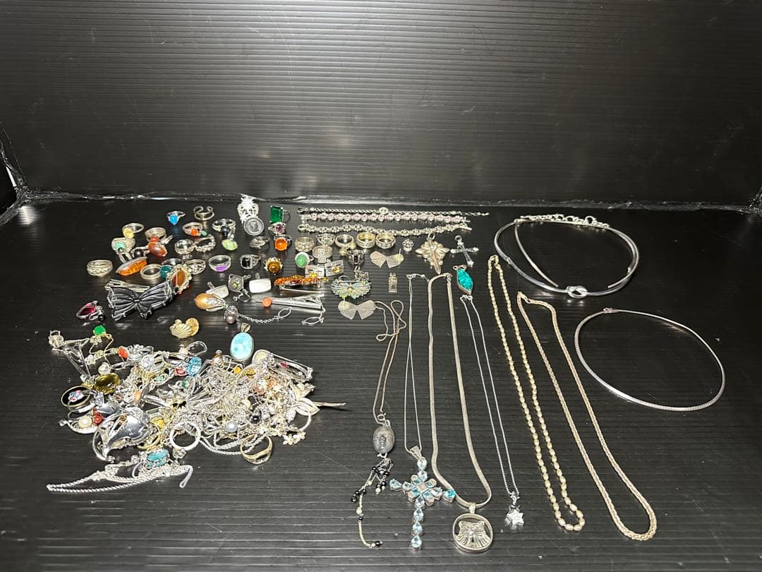 シルバーアクセサリーまとめ　silver 925 メンズ　レディース　777g シルバーアクセサリーまとめ silver 公式 925 メンズ レディース 777g