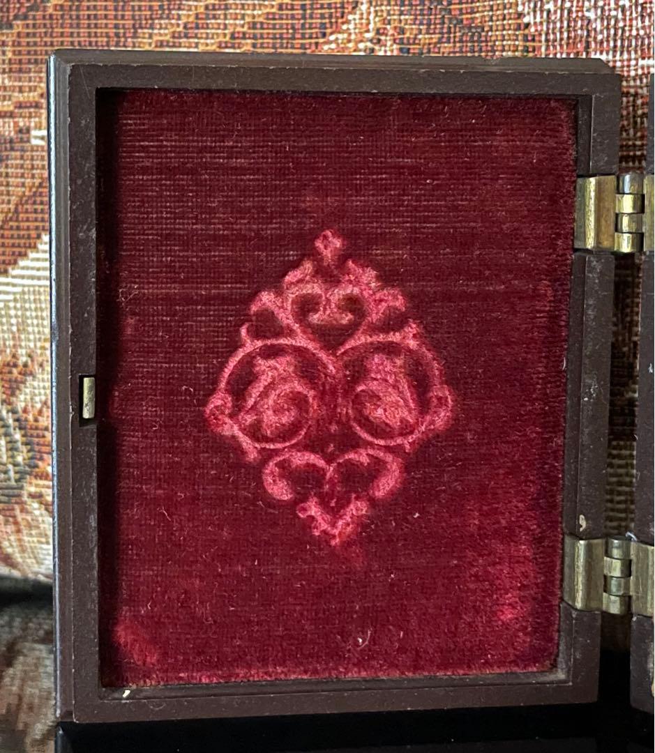 ダゲレオタイプ アンティークフォト ユニオンケース付き 女の子