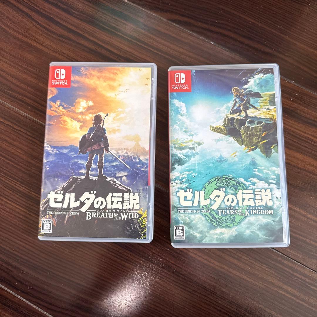 ゼルダの伝説 ブレスオブザワイルドとティアキン　セット Amazonプライムデーに「ゼルダの伝説 ティアキン＋ブレワイ」セットが