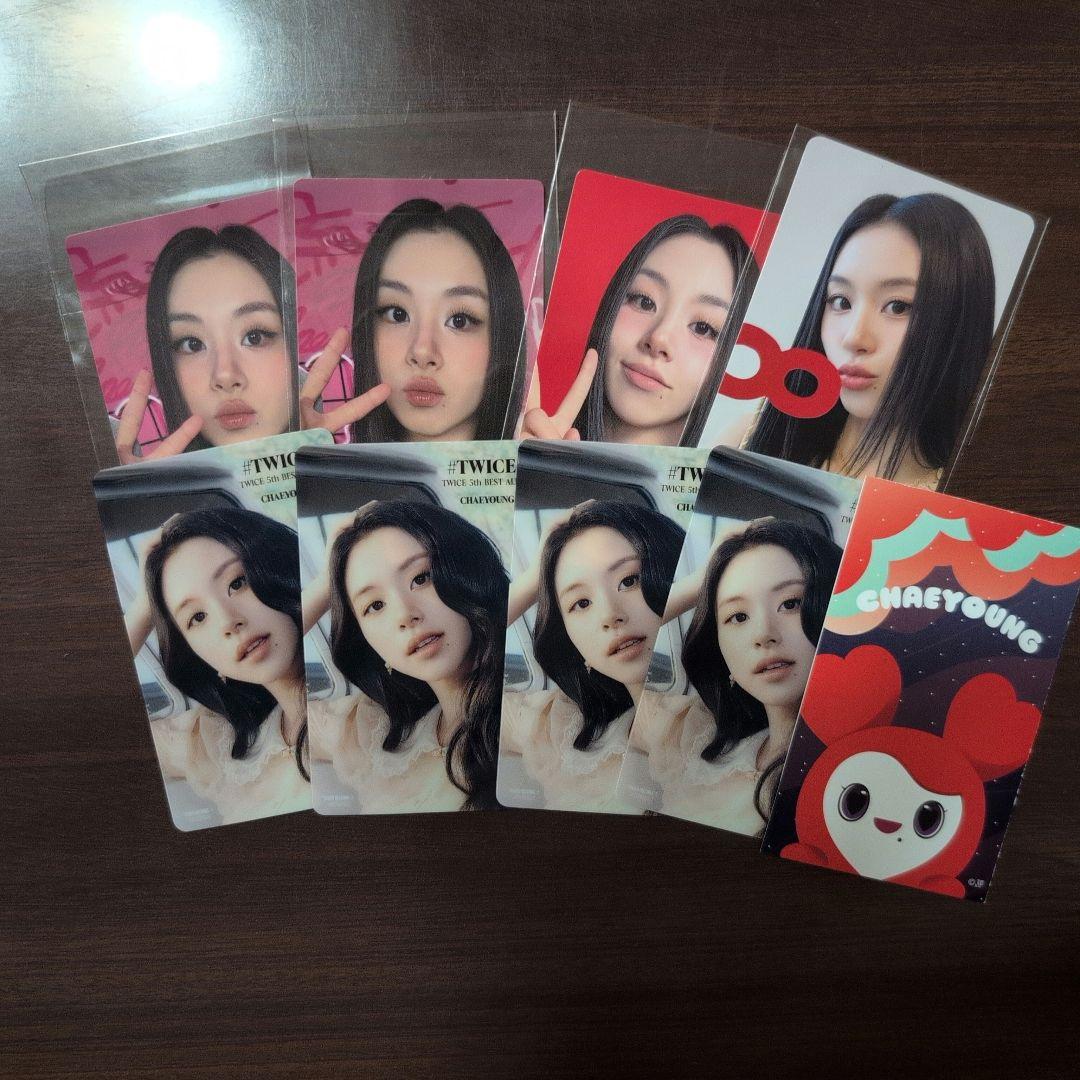 TWICE チェヨン トレカ ステッカーセット - メルカリ