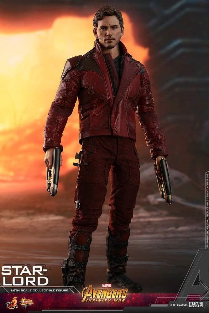 新品未開封】HOTTOYS 1/6 スター・ロード アベンジャーズ マーベル