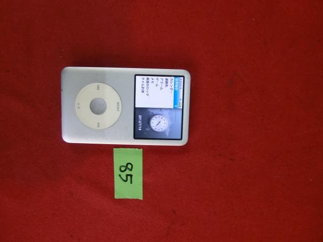85：Apple iPod Classic 160GB　ジャンク アップル iPod Classic 160GB シルバー ジャンク 中古品 - メルカリ