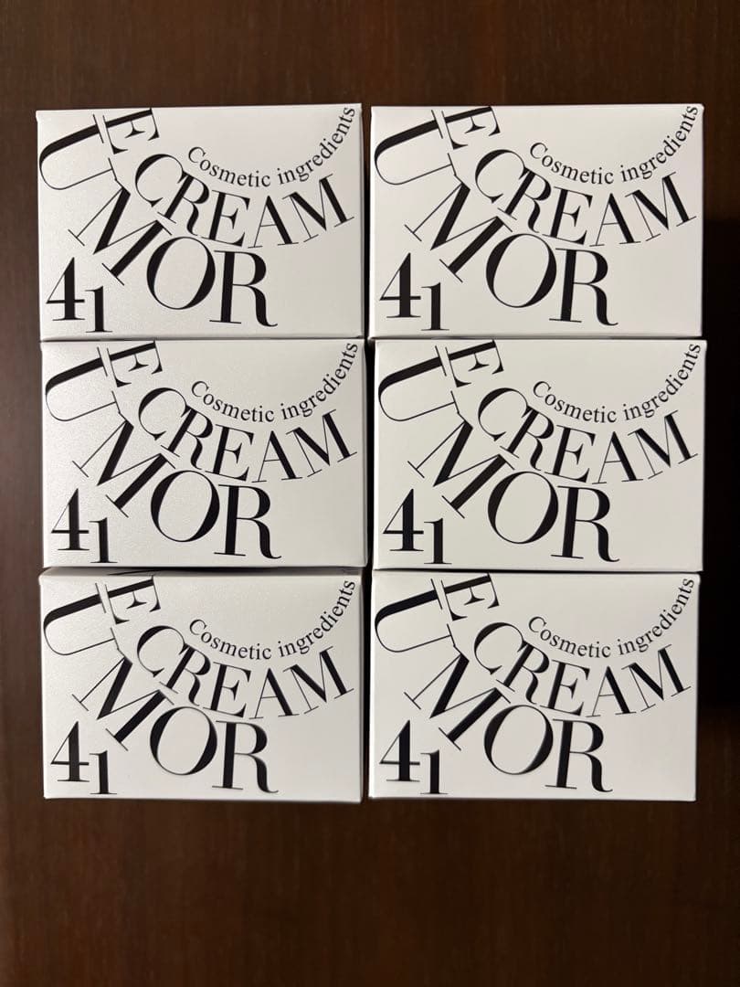 ウモールUMOR 41 フェイスクリーム 6個セット ウモールUMOR 41 フェイスクリーム 6個セット ウモールUMOR 41