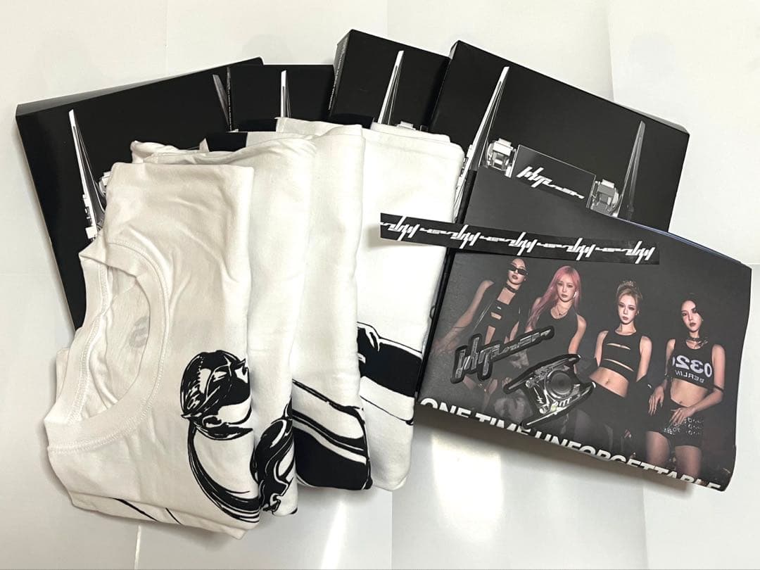 aespa whiplash limited 全員 Tシャツ トレカ セット - メルカリ