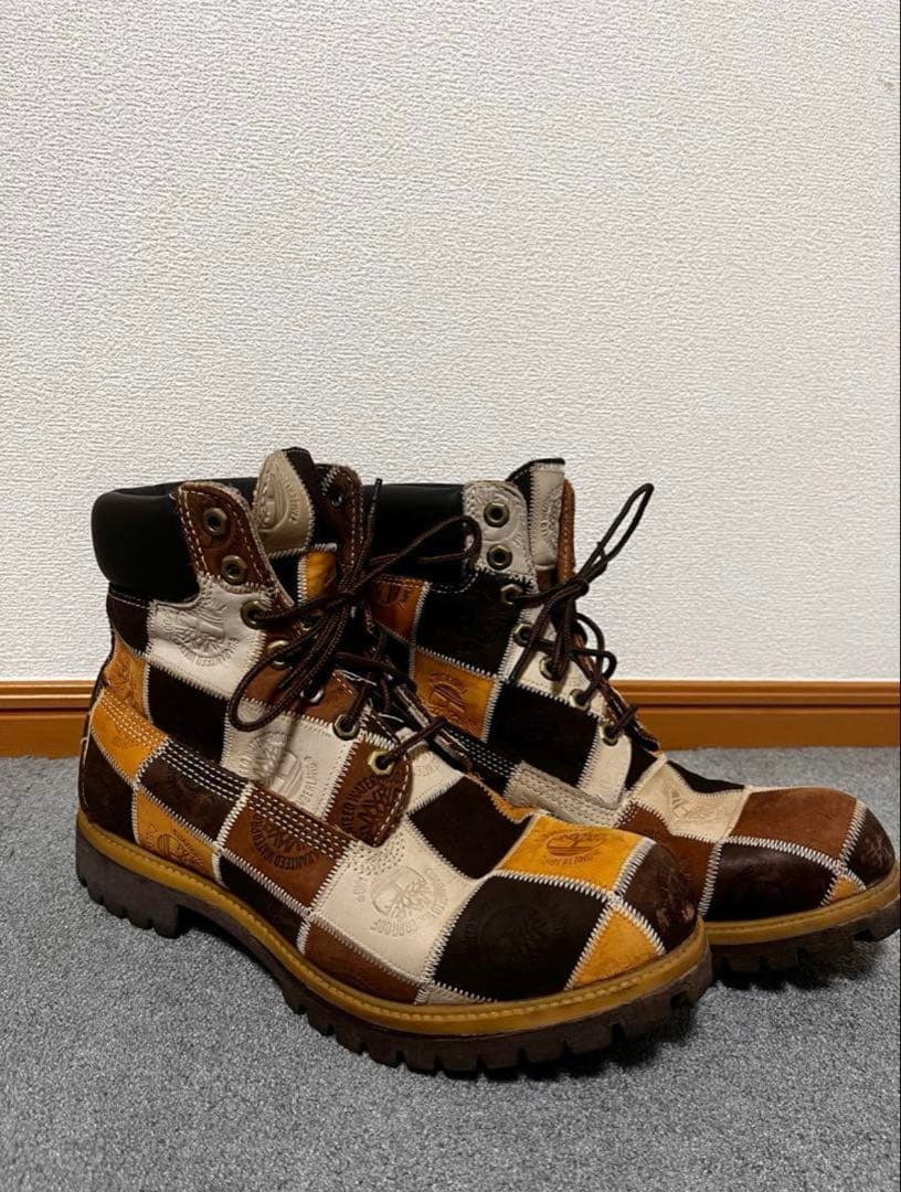 ティンバーランド パッチワーク 限定 2000足 26026 プレミアムブーツ