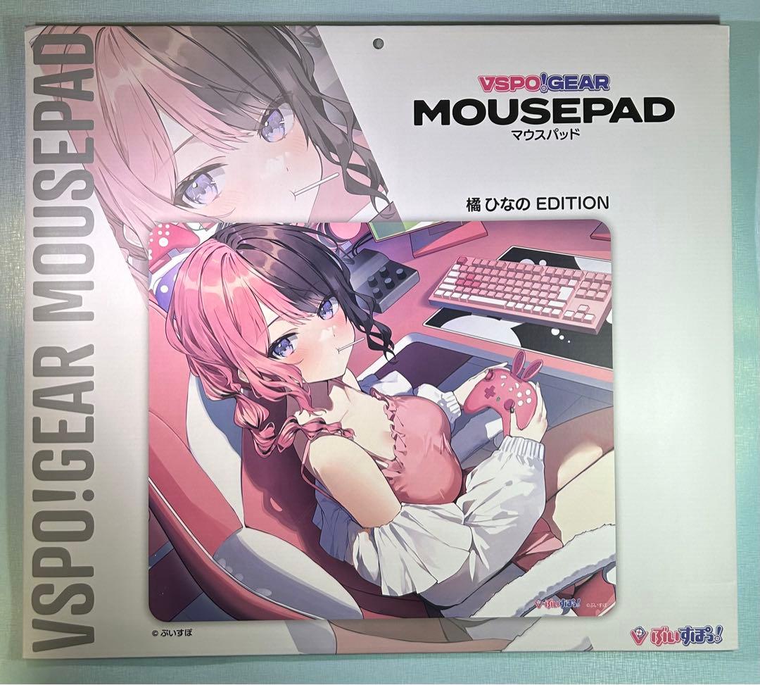 VSPO! GEAR マウスパッド 橘ひなの - メルカリ