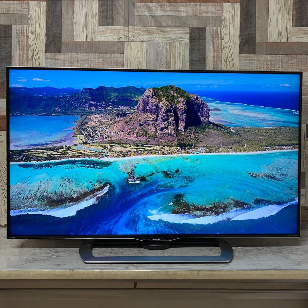 即日受渡❣️全国送料込シャープ50型4K液晶テレビYouTube.Netflix
