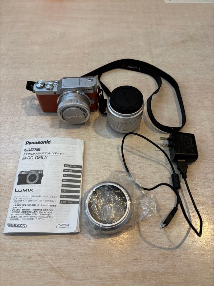 Panasonic LUMIX DC-GF9W デジタル一眼カメラ オレンジ DC-GF9W-D ミラーレス一眼カメラ LUMIX GF9 オレンジ [ズームレンズ+単