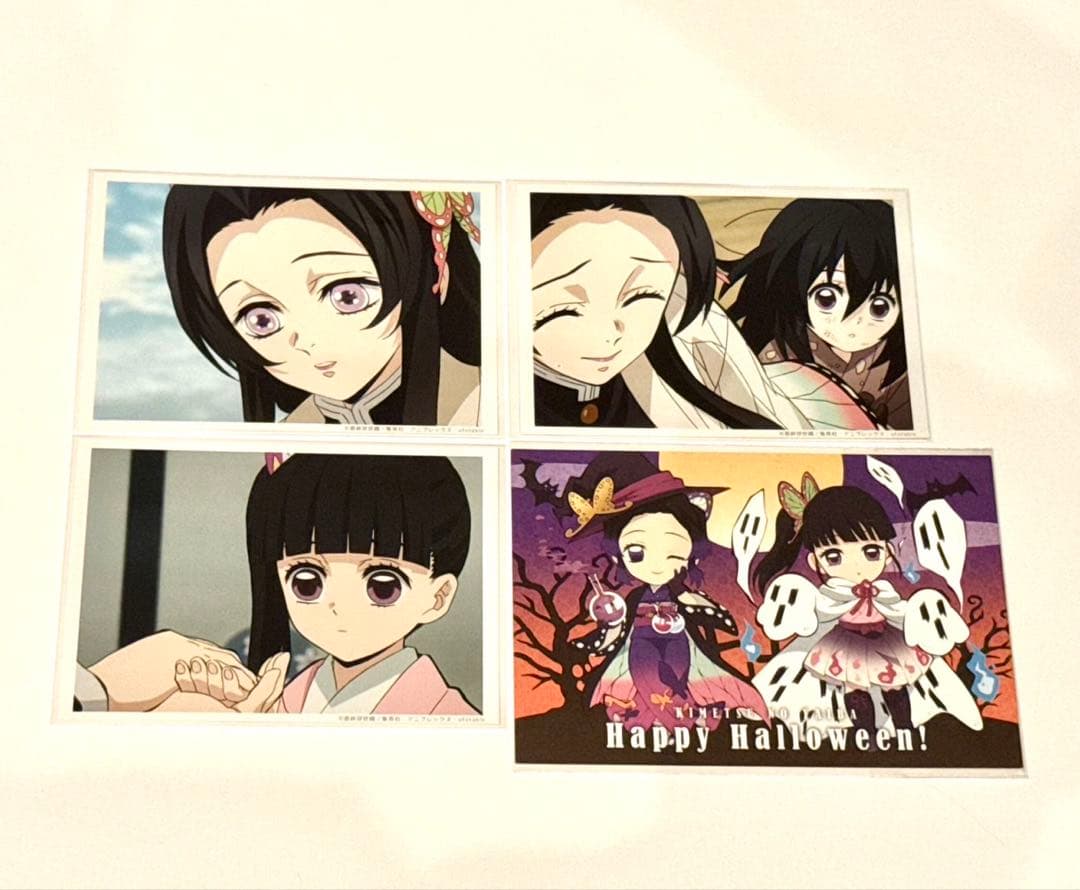 鬼滅の刃 鬼滅 ufotable 場面写ブロマイドくじ しのぶ カナエ カナヲ