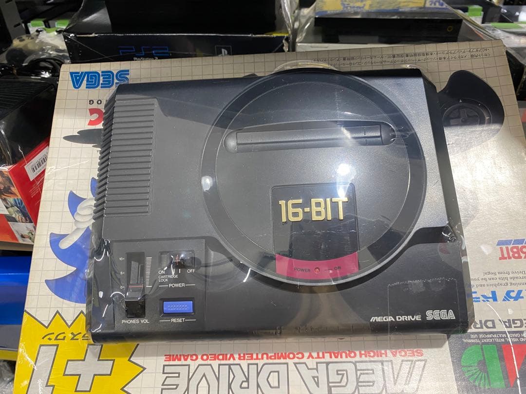SEGA MEGA DRIVE+ワン Boxed: Mega Drive PLUS 1 SONIC Console HAA-2510 Sega Genesis
