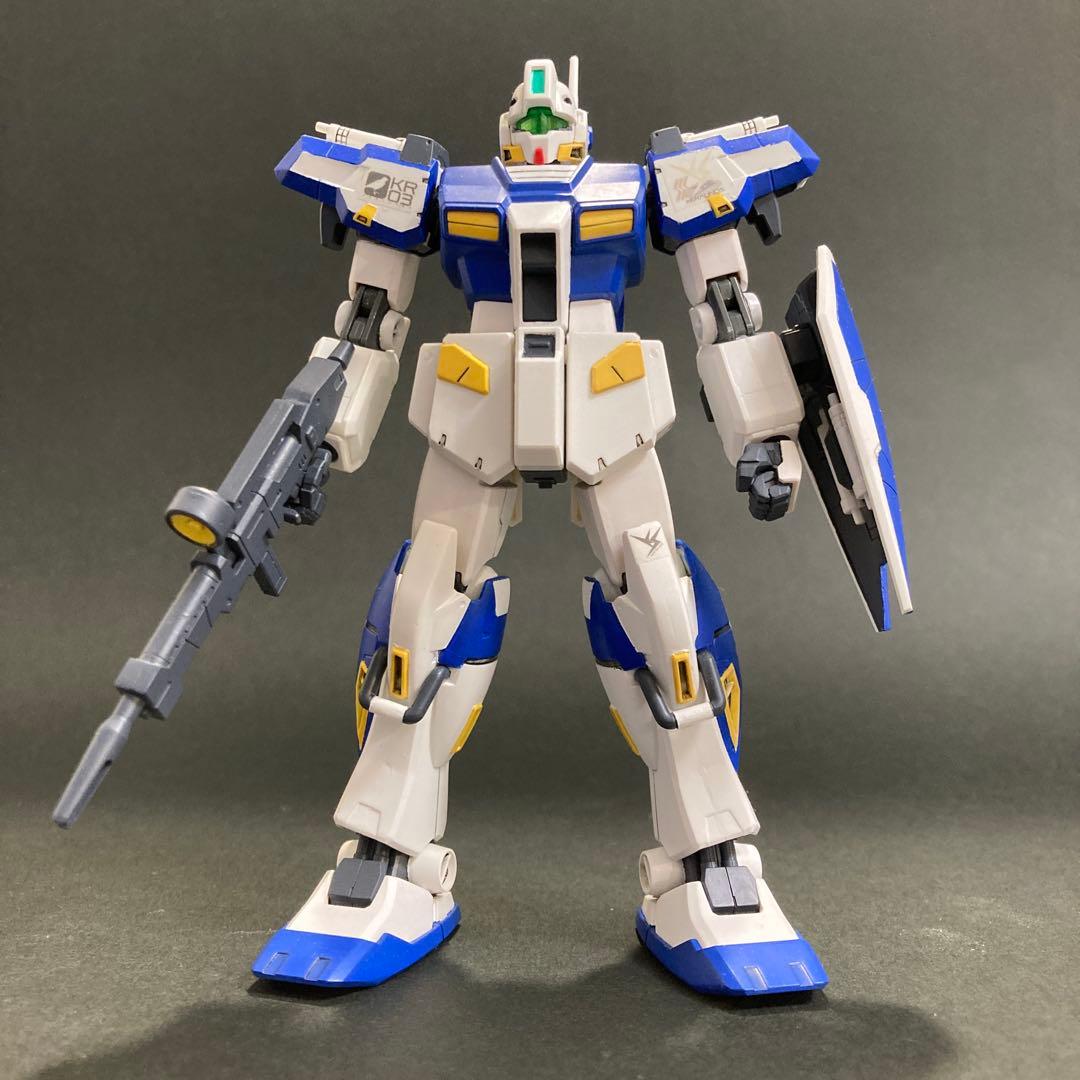 HG ジム改［ワグテイル］ 全塗装完成品+ 刻に抗いし者 ビジュアル