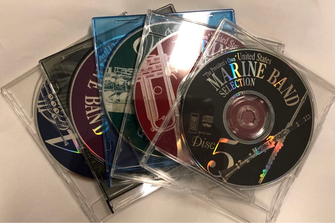 入手困難 アメリカ海兵隊軍楽隊 セレクション5枚組 - メルカリ