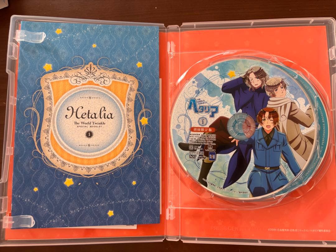 ヘタリア World Twinkle アニメDVDセット 特典CD 原作カード付 - メルカリ