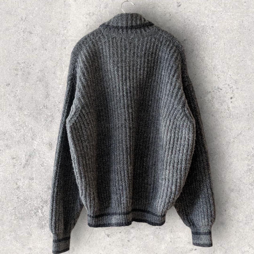 70s ブルックスブラザーズ アイルランド製 黒タグ セーター ウール XL