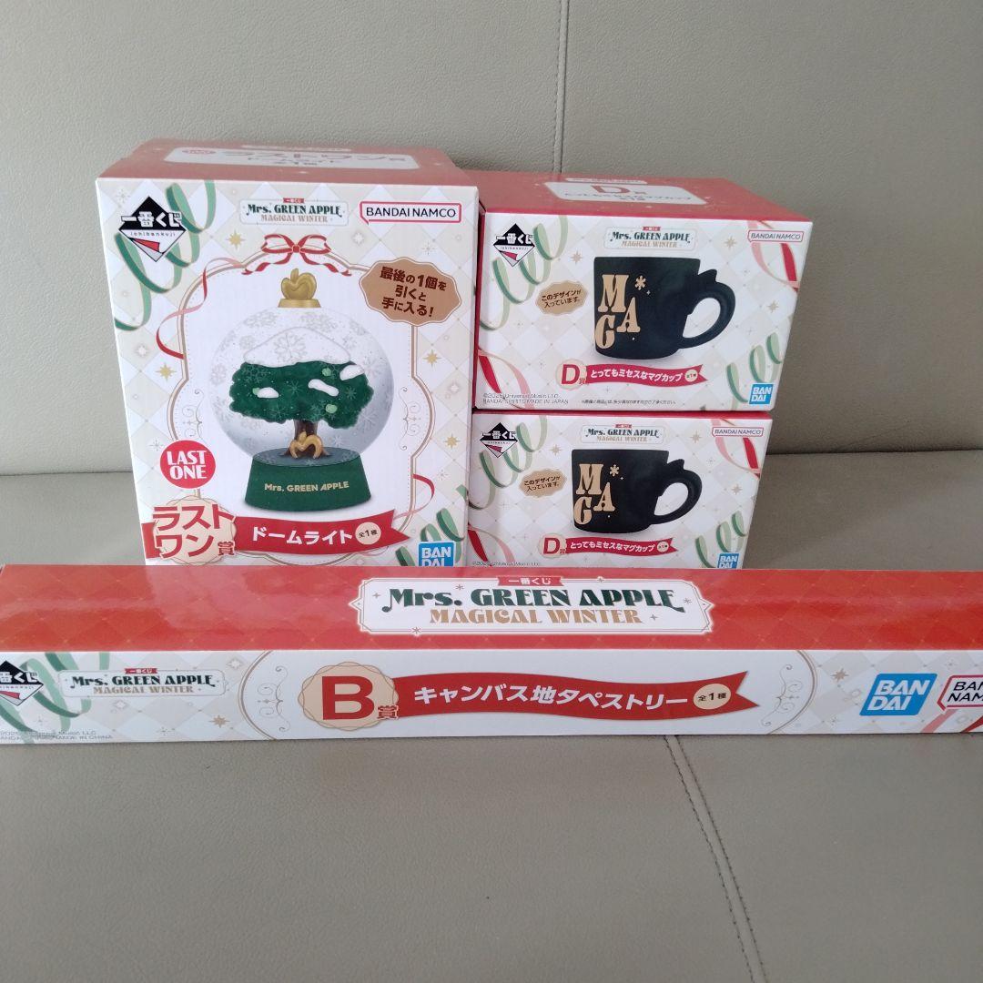 Mrs. GREEN APPLE　一番くじ　4点セット　ミセス 一番くじ Mrs. GREEN APPLE｜一番くじ倶楽部｜BANDAI SPIRITS公式 一番
