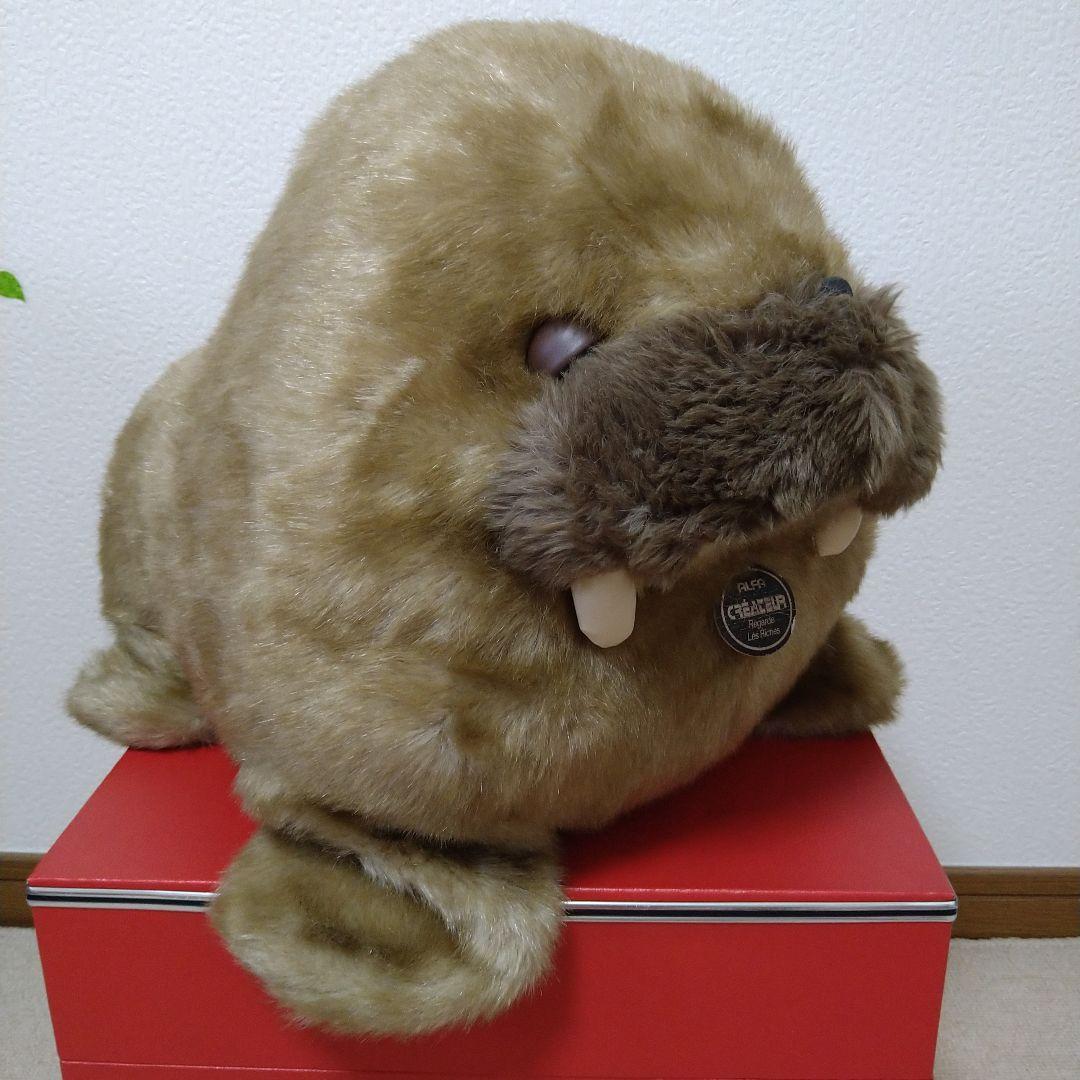 アルファ 特大セイウチ ぬいぐるみ - メルカリ