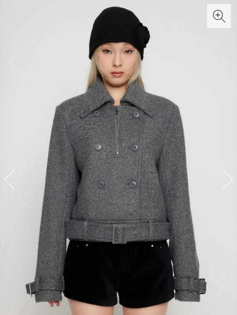 SHORT COMPACT DOUBLE コート LAGUA GEM | SHORT COMPACT DOUBLE コート (コート ) |SHEL'TTER WEBSTORE