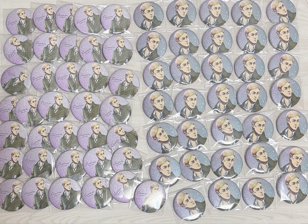 進撃の巨人　冬の歩み　エルヴィン 進撃の巨人』描き下ろし エルヴィン 冬の歩み・着彩ver. BIGアクリル