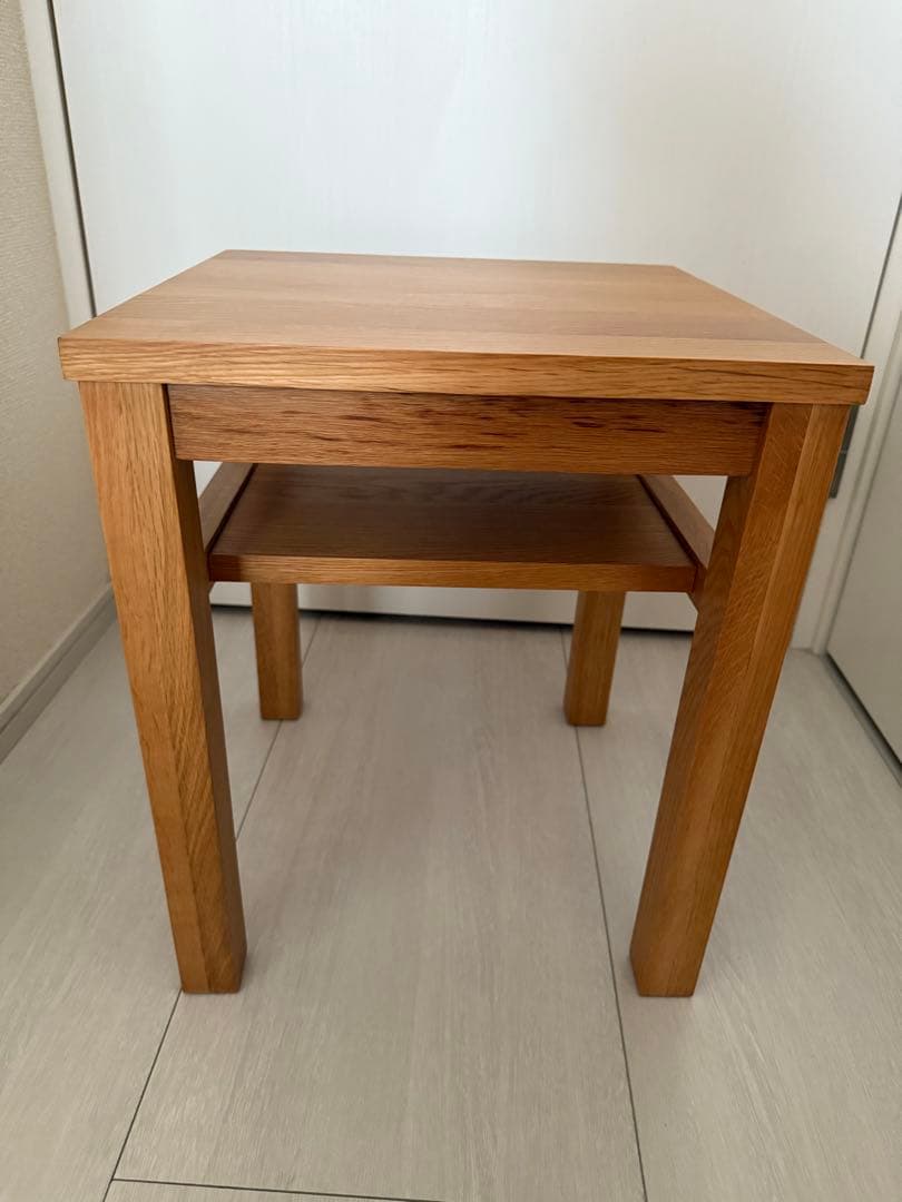 無印良品 無垢材サイドテーブルベンチ【廃盤品】 Amazon｜無印良品 木製サイドテーブルベンチ オーク材 幅37×奥行37×高