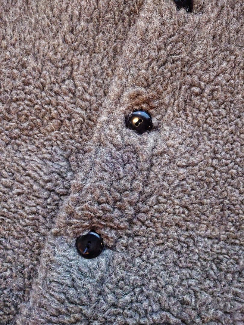 希少サイズ 42 XL相当 フリース パイルベスト ヘラーズカフェ ウエア