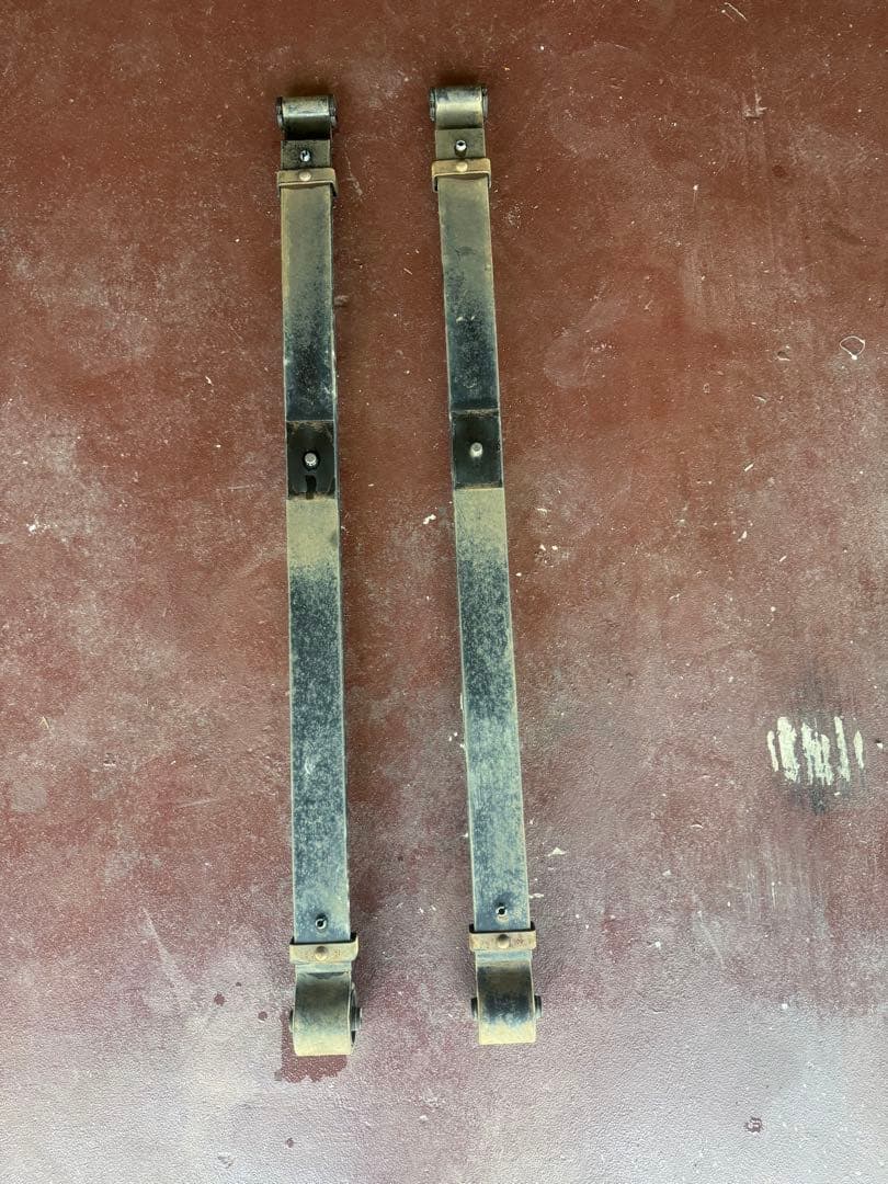 バモス　ABA-HM1サスペンションアーム 板バネ　ダウンサス ダウンサス&板バネ交換（ホンダ バモス・HM1/2/3/4/HJ1/2）by オーラ