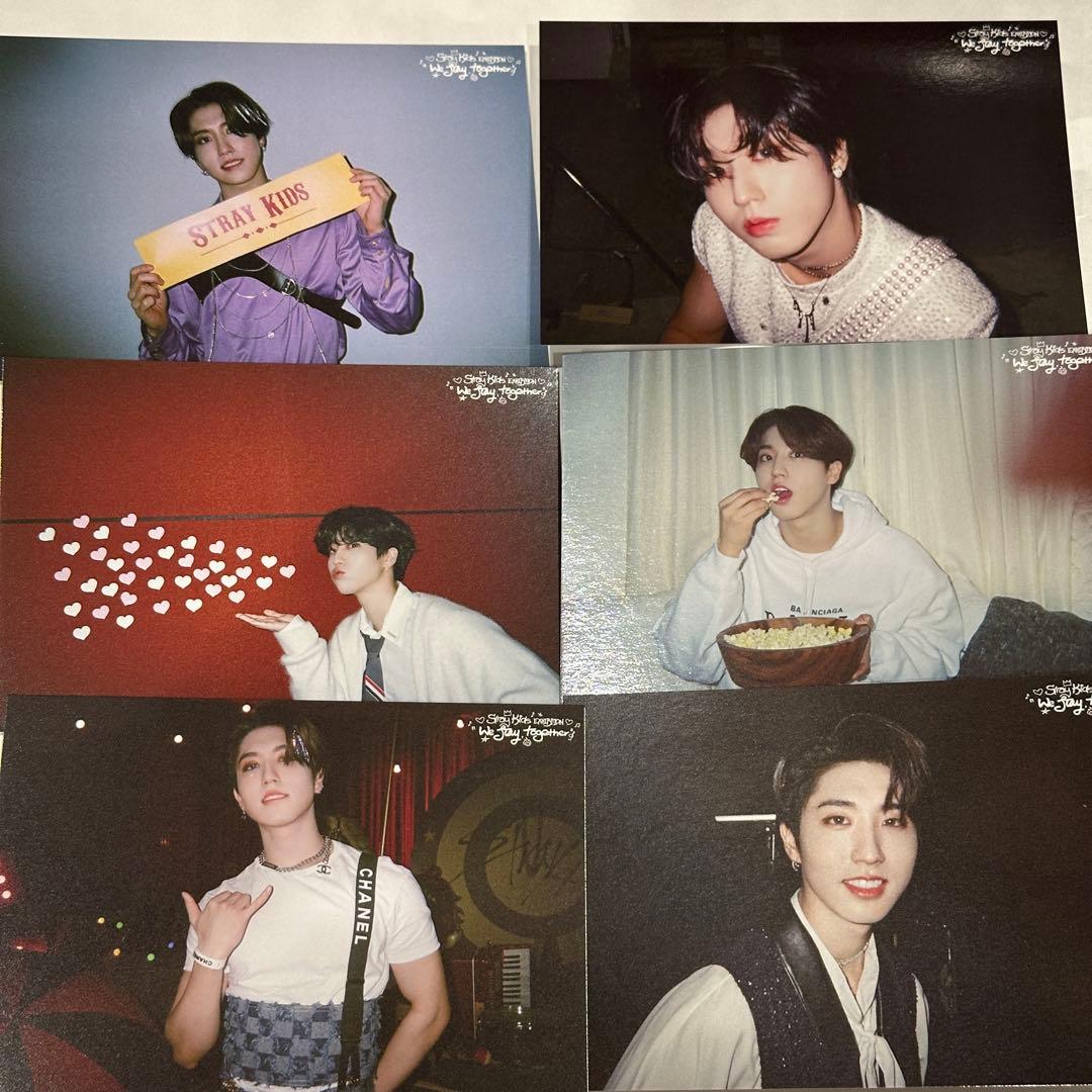 StrayKids 展覧会 エキシビジョン ポストカードセット 6種 スキズ