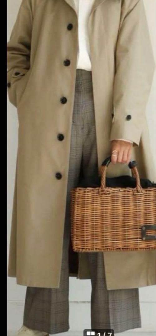 定番完売 エバゴス ebagos 横長カゴバック ebagos 横長かご ブライドルレザー×紅籐 BLACKエバゴス | マドリガル