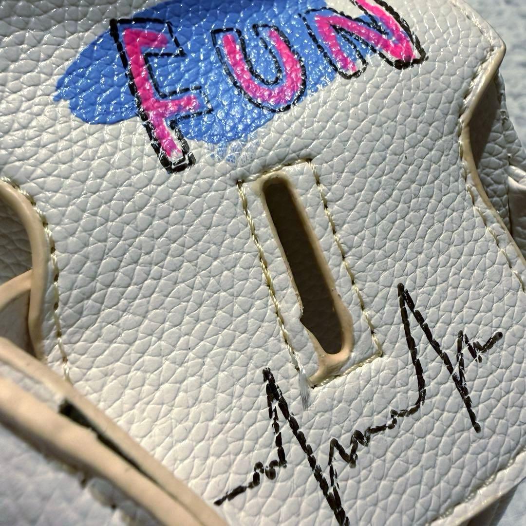 タグ付き未使用品】 ゲルニカ ペイントハンドバッグ ホワイト