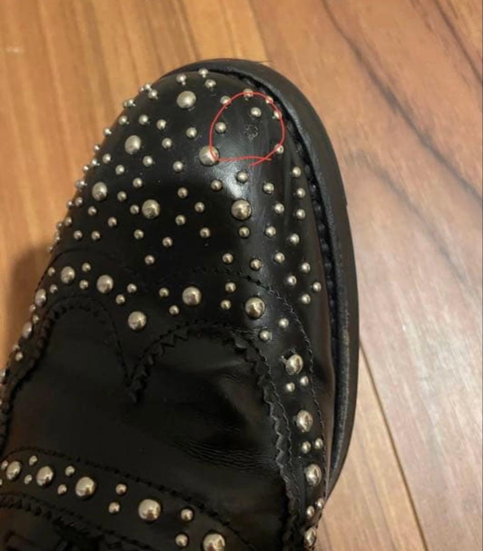 church's チャーチ スタッズ 37サイズ 靴袋付き - メルカリ
